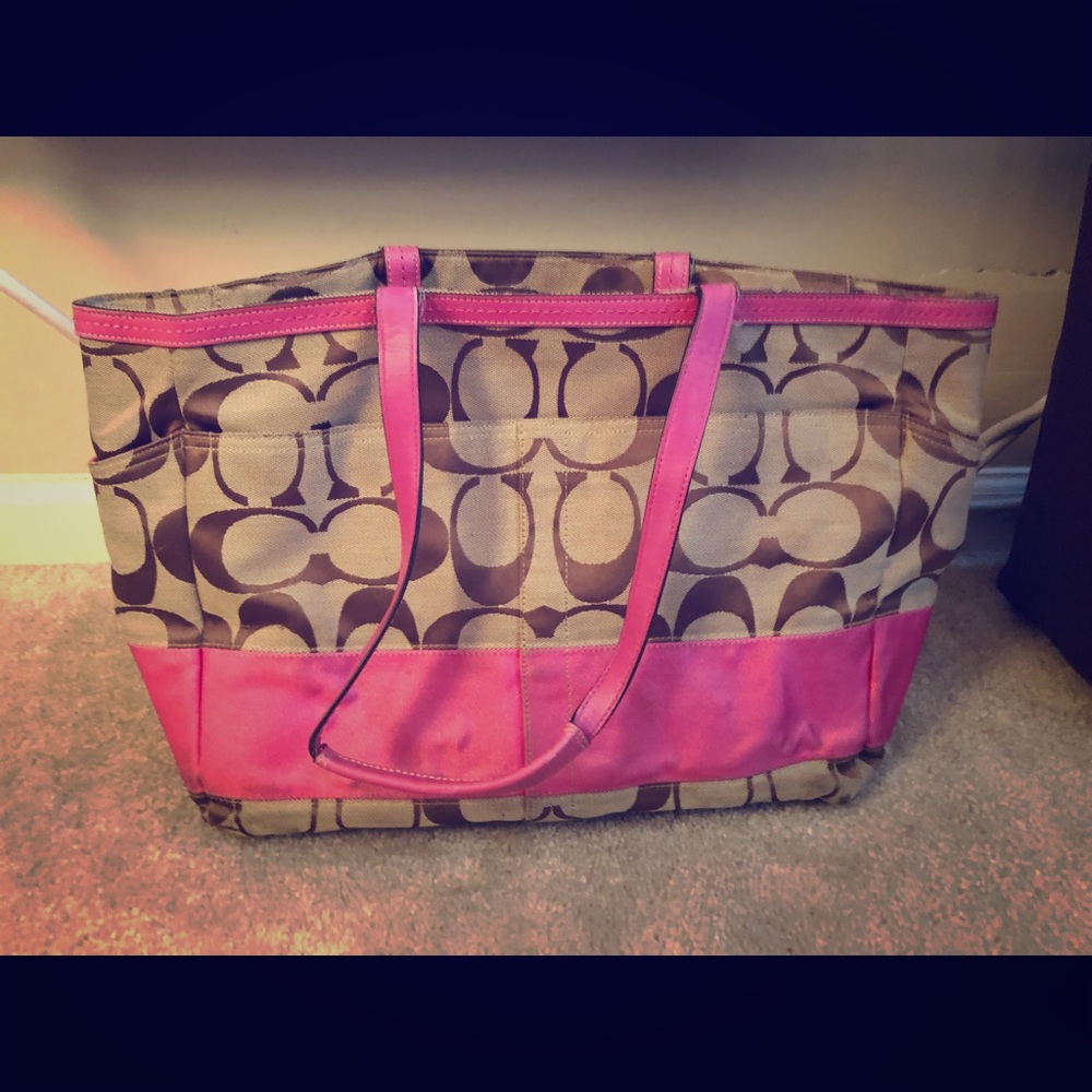Coach diaperbag